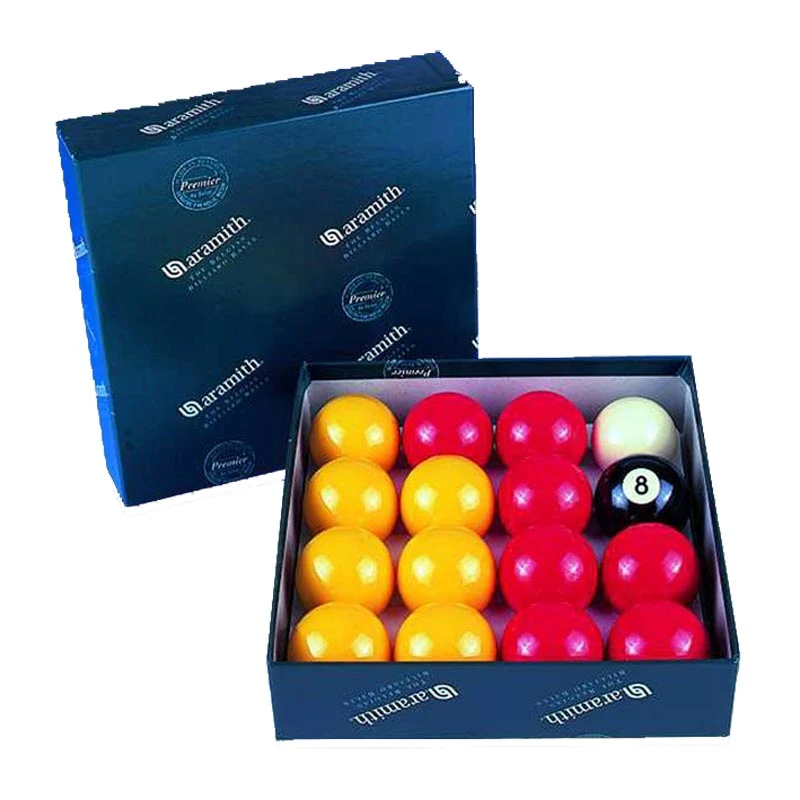 Peradon Aramith Pool Balls Red/Yellow 3 Peradon Aramith Pool Balls Red/Yellow