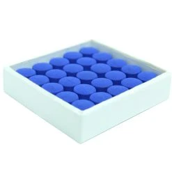 Newitts Blue Velvet Stick On Cue Tips 50 Pack