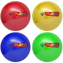PLAYM8 Junior 3 Plastic Playball 4 Pack 15cm