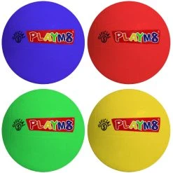 PLAYM8 Official 5 Plastic Football Pack 20cm