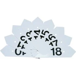 Harrod Sport Numbered Steel Golf Arrows