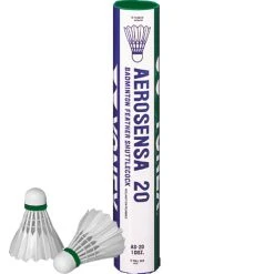 Yonex Aerosensa 20 Feather Shuttlecocks 12 Pack