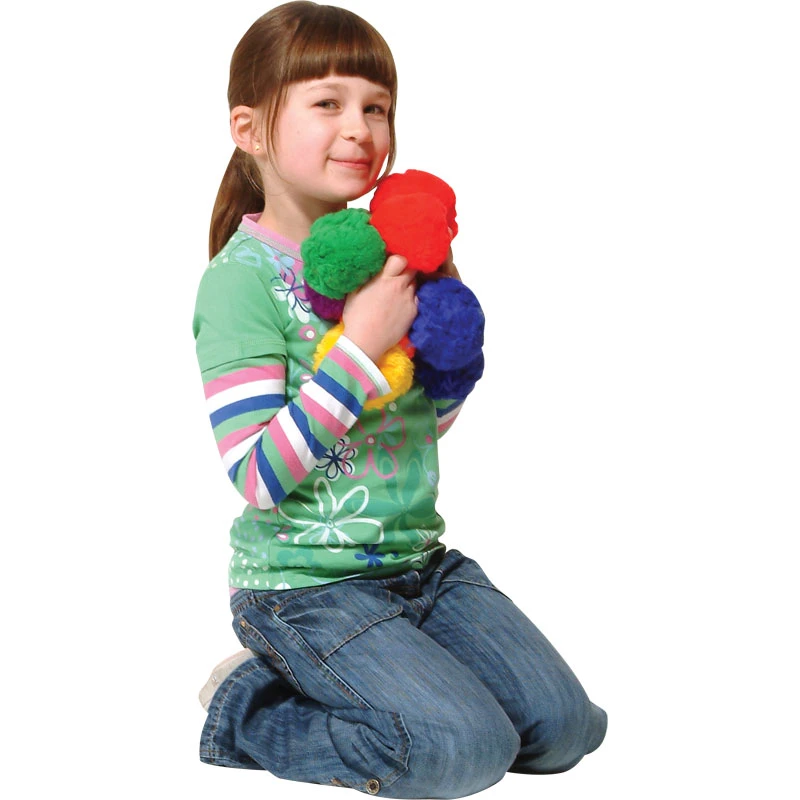 PLAYM8 Fluff Ball 6 Pack 6.5cm 4 PLAYM8 Fluff Ball 6 Pack 6.5cm - Image 2