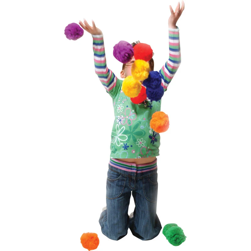 PLAYM8 Fluff Ball 6 Pack 6.5cm 5 PLAYM8 Fluff Ball 6 Pack 6.5cm - Image 3