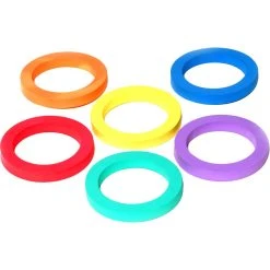 PLAYM8 Foam Ring 6 Pack 15cm