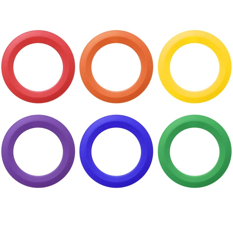 PLAYM8 Juggling Ring 6 Pack 24cm 3 PLAYM8 Juggling Ring 6 Pack 24cm