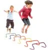First Play 10cm Rainbow Hurdles Pack Of 6 -Harrod Sport shop it025145