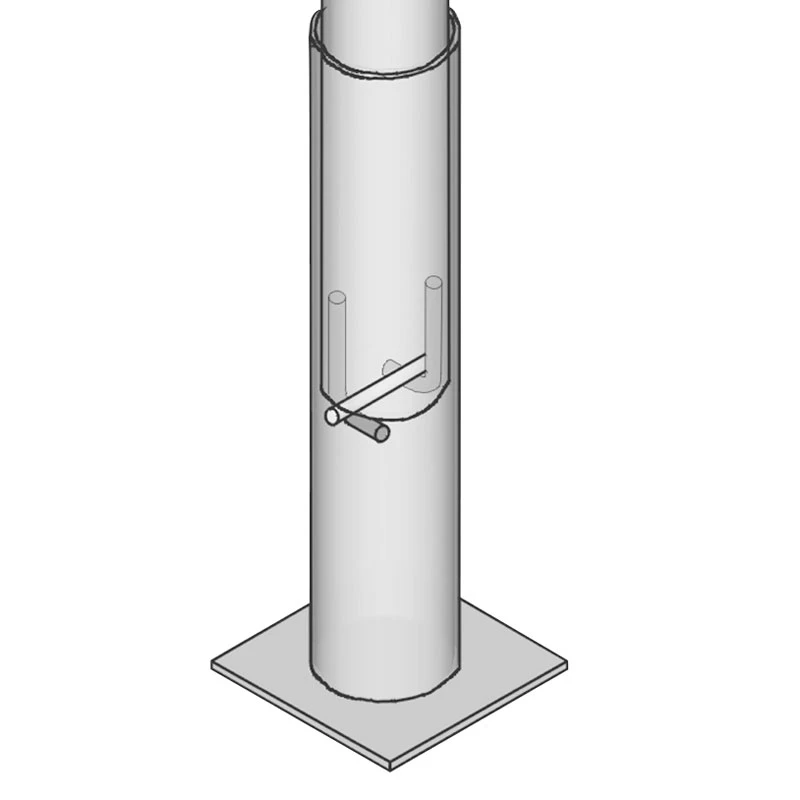 Harrod Sport 21ft X 7ft Lock Socketed Steel Football Posts 4 Harrod Sport 21ft X 7ft Lock Socketed Steel Football Posts - Image 2