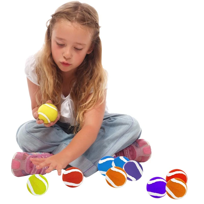 PLAYM8 Coloured Tennis Ball 12 Pack 6.5cm 4 PLAYM8 Coloured Tennis Ball 12 Pack 6.5cm - Image 2