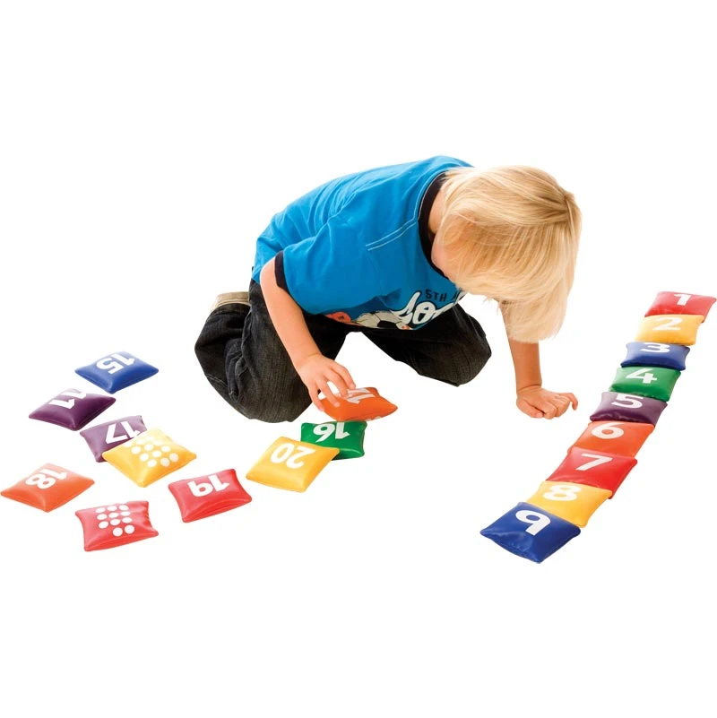 PLAYM8 Numbered Bean Bags 20 Pack 4 PLAYM8 Numbered Bean Bags 20 Pack - Image 2