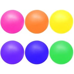 PLAYM8 Neon Coated Ball 6 Pack 16cm
