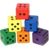 PLAYM8 Mini Foam Dice 6 Pack 8cm 2 PLAYM8 Mini Foam Dice 6 Pack 8cm -Harrod Sport shop it040965