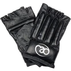 Fitness-Mad Fitness Mad Fingerless Leather Punch Bag Mitts