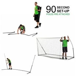 Quickplay Sport Quickplay Kickster Academy FA Goal 12ft X 6ft -Harrod Sport shop it045776g 3