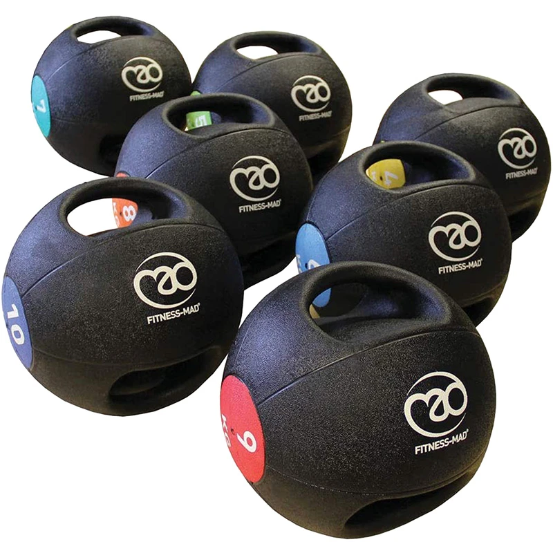 Fitness-Mad Fitness Mad Double Grip Medicine Ball 4 Fitness-Mad Fitness Mad Double Grip Medicine Ball - Image 2