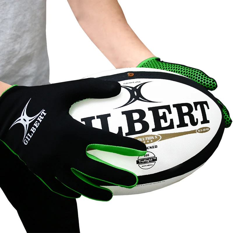 Gilbert Atomic Training Rugby Glove Black/Green 4 Gilbert Atomic Training Rugby Glove Black/Green - Image 2