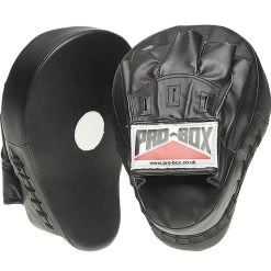 Pro Box Curved Hook And Jab Pads Black Collection