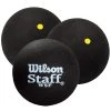 Wilson Staff Squash Ball Yellow Dot 1 Wilson Staff Squash Ball Yellow Dot -Harrod Sport shop it060438c
