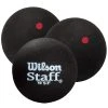 Wilson Staff Squash Ball Red Dot 2 Wilson Staff Squash Ball Red Dot -Harrod Sport shop it060439c