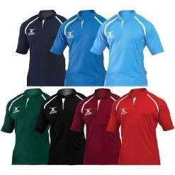 Gilbert Xact Plain Senior Rugby Shirt
