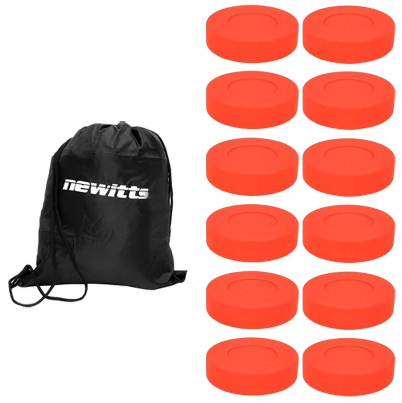 Eurohoc Rubber Floorball Puck 4 Eurohoc Rubber Floorball Puck - Image 2