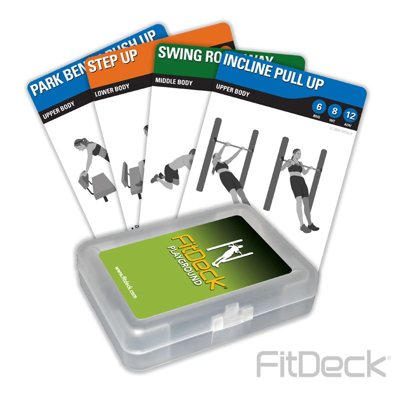 FitDeck Playground Cards 3 FitDeck Playground Cards