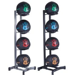 Jordan Fitness Jordan 4 Tier Large Medicine Ball Rack