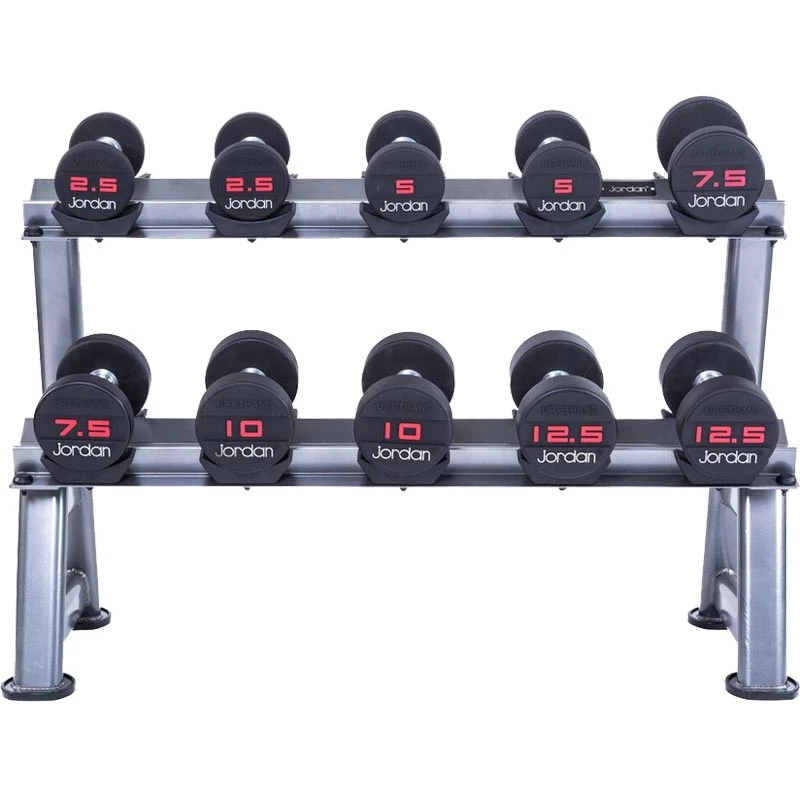 Jordan Fitness Jordan 5 Pair 2 Tier Dumbbell Rack 4 Jordan Fitness Jordan 5 Pair 2 Tier Dumbbell Rack - Image 2
