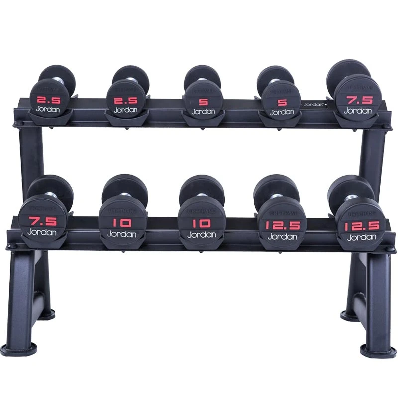 Jordan Fitness Jordan 5 Pair 2 Tier Dumbbell Rack 5 Jordan Fitness Jordan 5 Pair 2 Tier Dumbbell Rack - Image 3