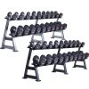 Jordan Fitness Jordan 10 Pair 2 Tier Dumbbell Rack 2 Jordan Fitness Jordan 10 Pair 2 Tier Dumbbell Rack -Harrod Sport shop it065284a