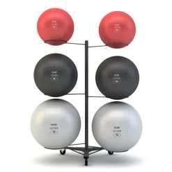 Jordan Fitness Jordan Gym Ball Rack 6 Ball 7 Jordan Fitness Jordan Gym Ball Rack 6 Ball -Harrod Sport shop it065301a 3