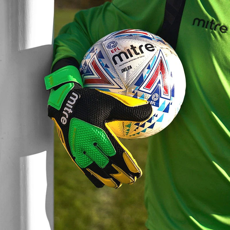Mitre Delta Grip Goalkeeper Gloves 4 Mitre Delta Grip Goalkeeper Gloves - Image 2