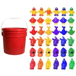 First Play Animal Bean Bag Tub Of 42