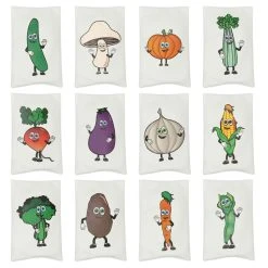 First Play Vegetable Bean Bags 12 Pack