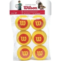 Wilson 8cm Foam Balls 6 Pack