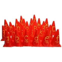 First Play A-Z Alphabet Cones