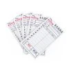 New Age Kurling Scorecards -Harrod Sport shop it092179