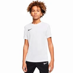 Nike Park VII Short Sleeve Junior Football Shirt -Harrod Sport shop it093978h 3