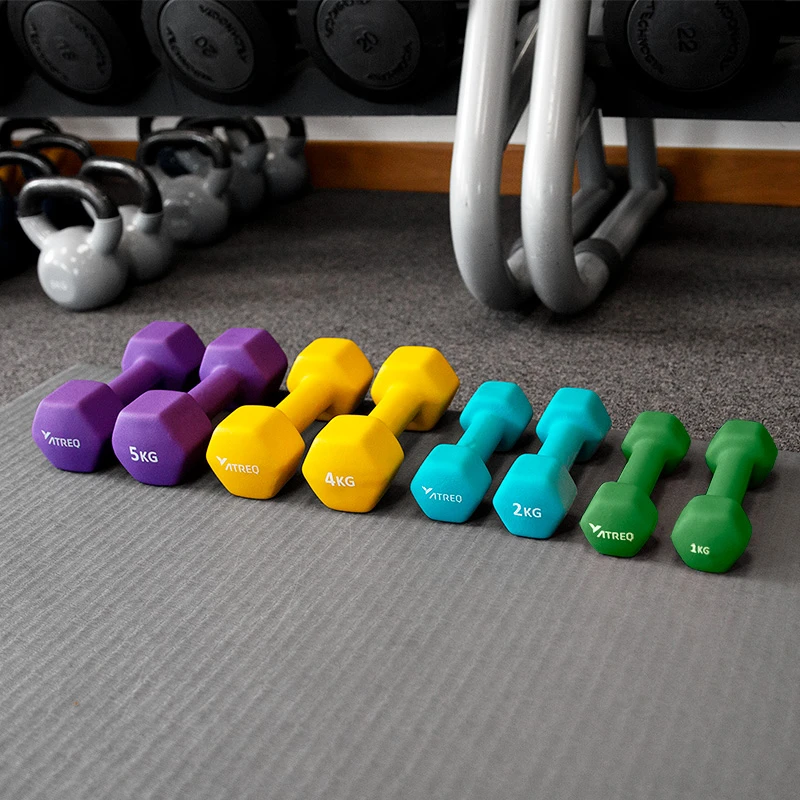 ATREQ Neoprene Studio Dumbbells 6 ATREQ Neoprene Studio Dumbbells - Image 4