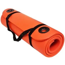 Beemat 15mm Thick Exercise Mat With Eyelets 1.2m -Harrod Sport shop it096443g 3