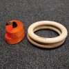 ATREQ Wooden Gym Rings -Harrod Sport shop it096879d