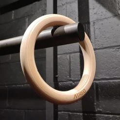 ATREQ Wooden Gym Rings -Harrod Sport shop it096879d 3