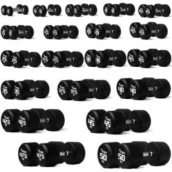 ATREQ Elite Rubber Dumbbells