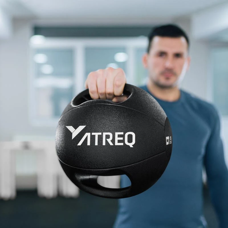 ATREQ Double Grip Medicine Ball 5 ATREQ Double Grip Medicine Ball - Image 3