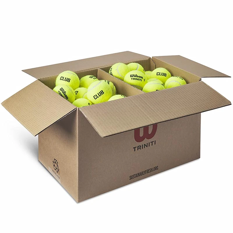Wilson Triniti Club Tennis Ball 72 Pack 3 Wilson Triniti Club Tennis Ball 72 Pack