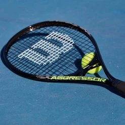Wilson Aggressor 112 Tennis Racket 11 Wilson Aggressor 112 Tennis Racket -Harrod Sport shop it100023a 5