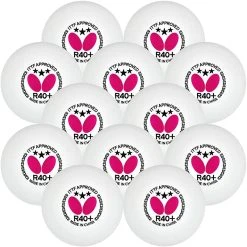 Butterfly R40+ 3 Star Table Tennis Balls 12 Pack 7 Butterfly R40+ 3 Star Table Tennis Balls 12 Pack -Harrod Sport shop it100198 3