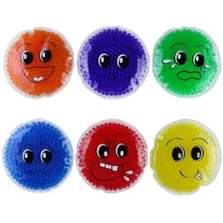 First Play Sensory Gel Emotion Beanbags 6 Pack