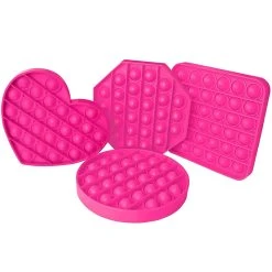 First Play Push And Pop Bubble Shapes 4 Pack