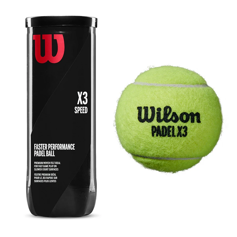 Wilson X3 Speed Padel Ball 3 Wilson X3 Speed Padel Ball